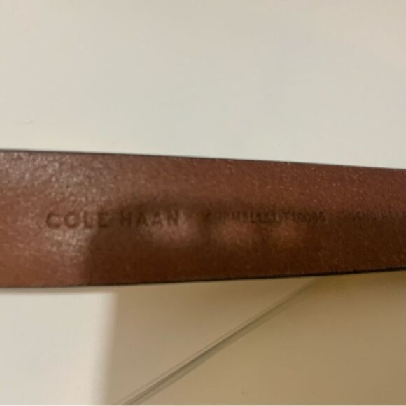 Cole Haan Belt Tan Leather Men's size 36/80 - Picture 9 of 12